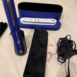 Blue Hair Straightener with Accessories